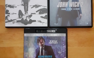 John Wick 1-3 4K UHD + BLU-RAY
