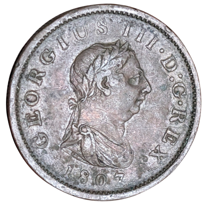 Iso-Britannia 1 Penny 1807