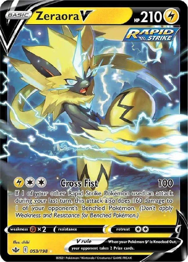 Zeraora V 053/198 - Chilling Reign - NM/M