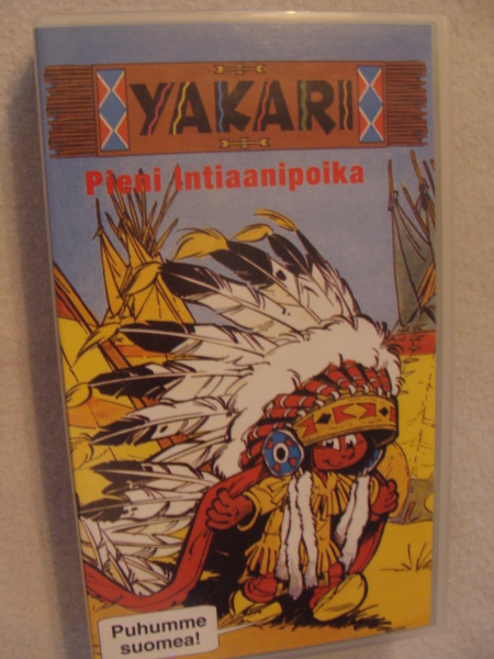 YAKARI - pieni intiaanipoika  retro VHS elokuva