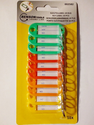 Benson Avaimenperät, 22x49mm, 10 kpl pakkaus *UUSI*