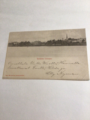 Tornio,Rautakatu kulkenut 1900-luvun alussa
