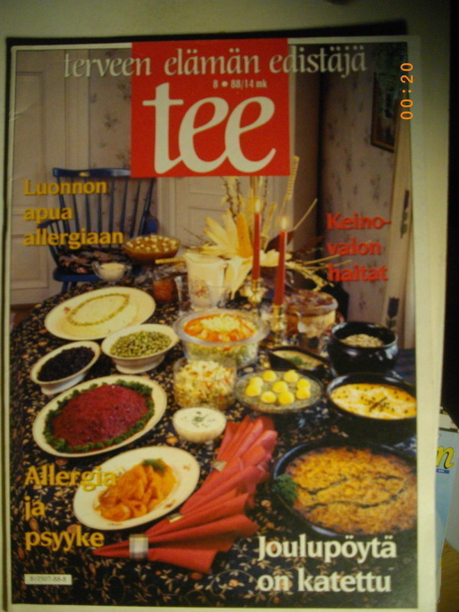 Tee - Terveen Elämän Edistäjä Nro 8/1988 (12.3)