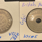 Egypti Ag.833 & Palestine Cu/Ni 1939-1940. - pikkukuva 3