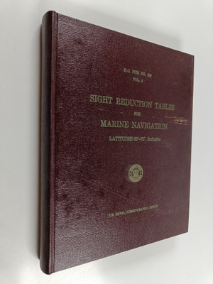 Sight reduction tables for marine navigation - vol. 5 : l...