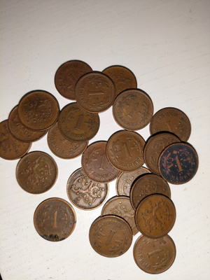 Kuparimarkat 1942 23kpl