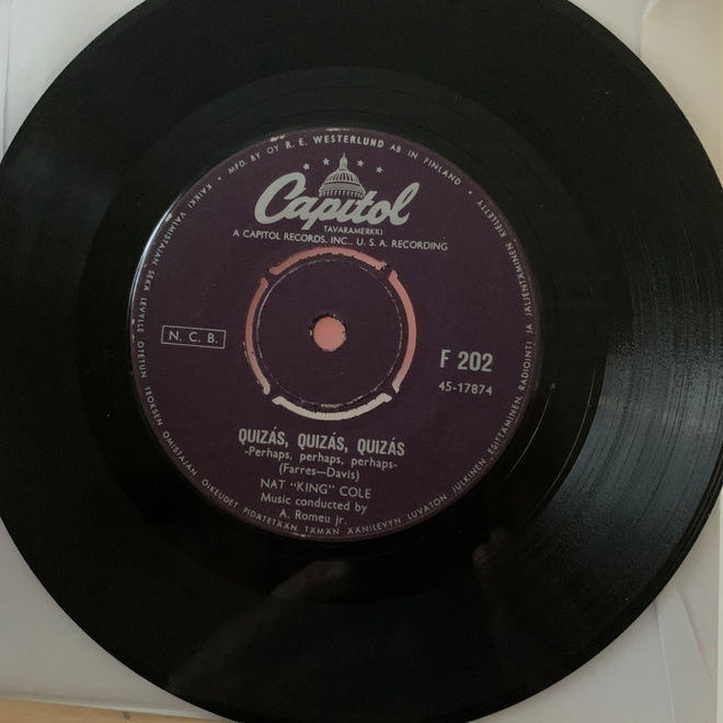 NAT ”KING” COLE: Quizas, quizas,quizas *  Mucho mucho