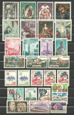 MONACO suuri levyllinen postituoreita merkkejä **