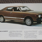 1976 Subaru esite - KUIN UUSI - 16 sivua - pikkukuva 1