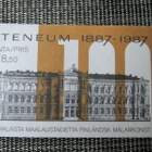POSTIMERKKIVIHKO - ATENEUM 1887 - 1987 - LAPE V9 - pikkukuva 1