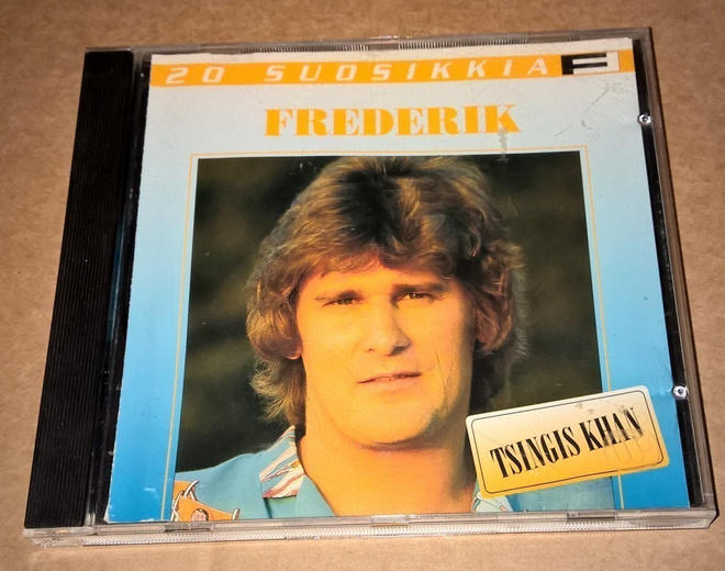 FREDERIK 20 SUOSIKKIA TSINGIS KHAN CD  1996 FAZER