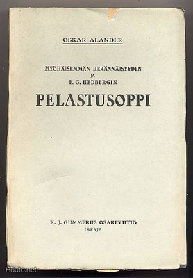 Alander, Oskar: Pelastusoppi (1.p.,nid.,1927)