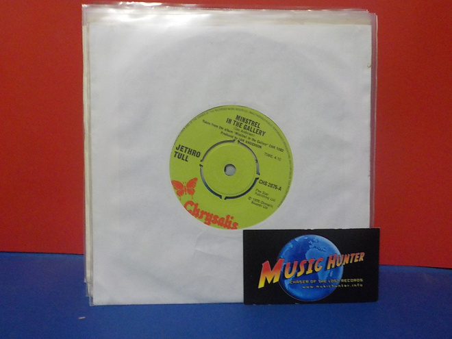 JETHRO TULL - MINSTREL IN THE GALLERY EX- 1975 7"