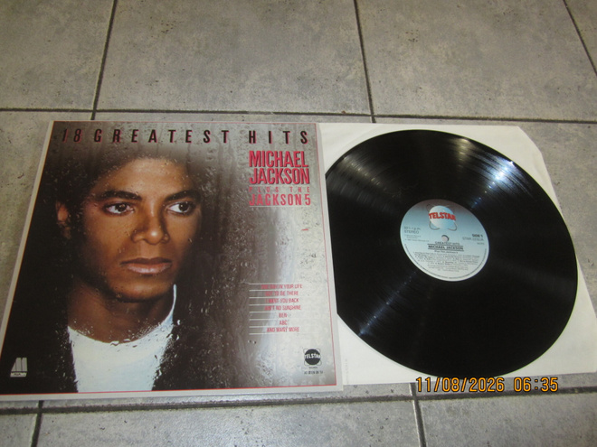 Michael Jackson PlusThe Jackson 5–18 Greatest Hits LP (1983)