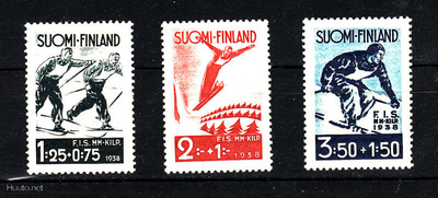 Suomi v 1938 F.I.S. Lahden hiihtokisat , pt sarja