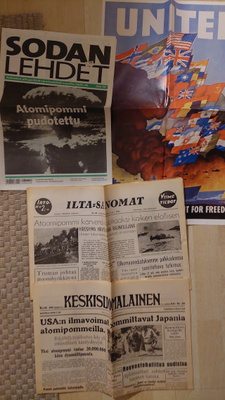 Sodan lehdet # 50 - Atomipommi pudotettu