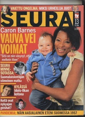 Seura n:o 13 2006 Caron. Madeleine. Ismo. Charles. Roine.