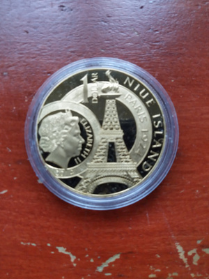 Niue Island 1 Dollar 2014 Paavo Nurmi