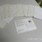 10 kpl Punaisen ristin perhosmerkki postituskuoria , - pikkukuva 4