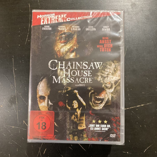 Chainsaw House Massacre DVD (UUSI)