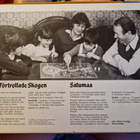 Den Förtrollade Skogen/ Satumaa vintage lautapeli - pikkukuva 3