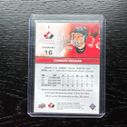 2023-24 UD Team Canada Juniors Green #8 Connor Bedard U20 - pikkukuva 2