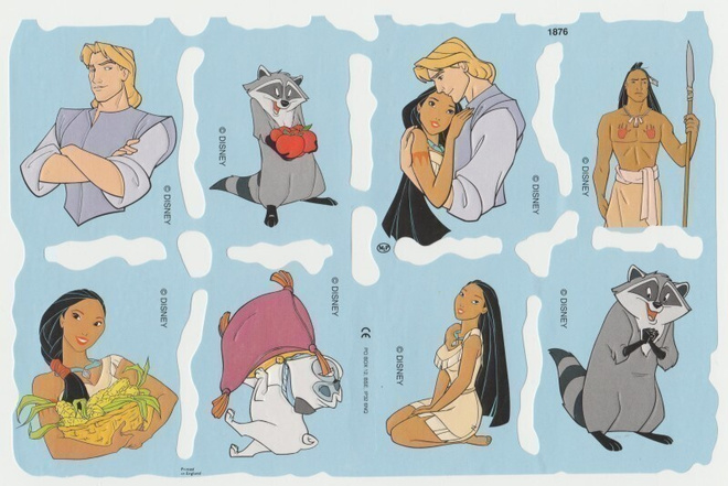 * MLP 1876, Disney Pocahontas-arkki, harvinaisempi *