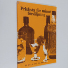 Prislista för minut försäljning nr 67 1.4.1973 - pikkukuva 1