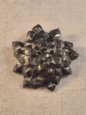 Hankasalmen Käpysolki, hopeaa, 46 mm, v. 1961