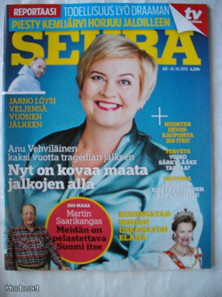 Seura lehti Nro 43/2013 (16.3)