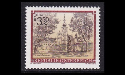 Itävalta 1768 ** Käyttösarja luostari 3.50 S (1984)