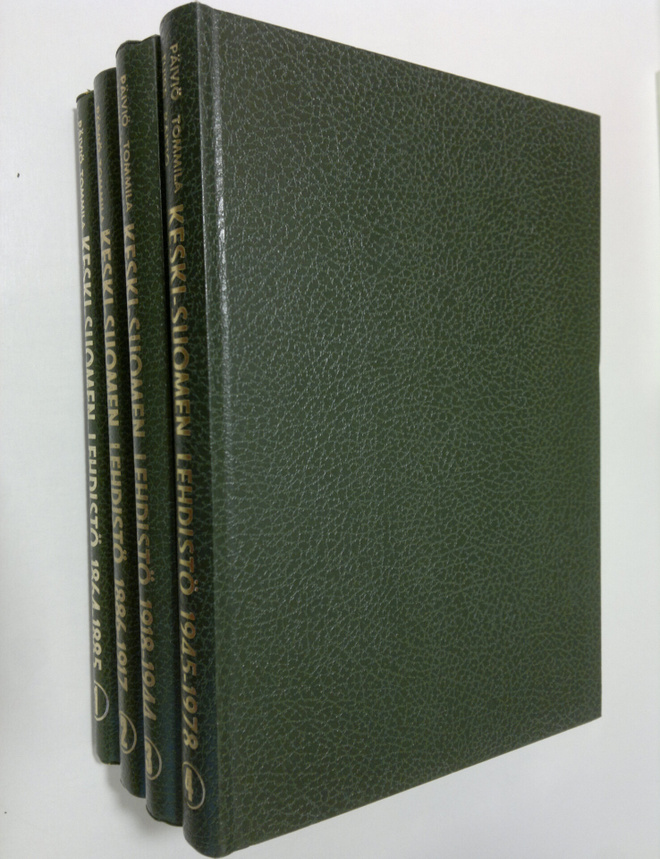 Päiviö Tommila : Keski-Suomen lehdistö 1-4, 1886-1917