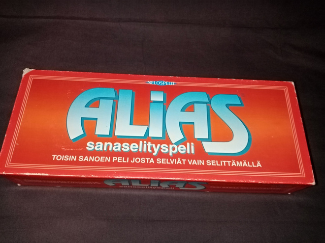 Alias - sanaselityspeli vuodelta 1991