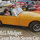 1972 MG Midget  esite - KUIN UUSI - 12 sivua - pikkukuva 1