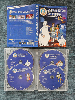 OLIPA KERRAN AVARUUS + DVD SETTI (9kpl.yhteensä).