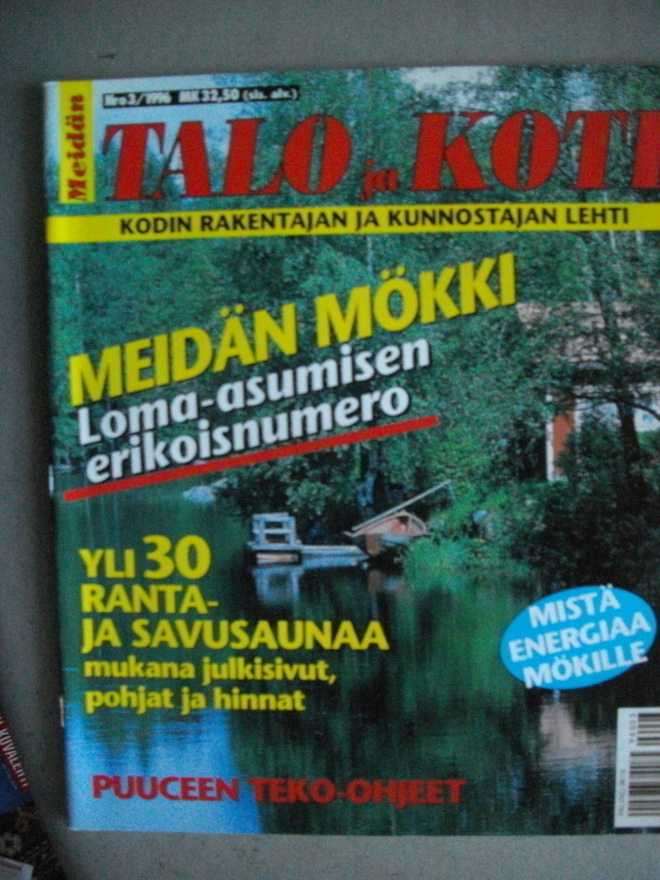 Meidän Talo ja Koti Nro 3/1996. (21.3)