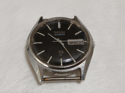 Seiko Day And Date rannekello Quartz Japan