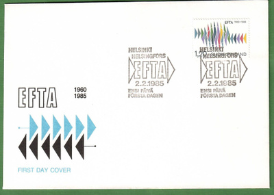 FDC-1985 EFTA 1960-1985 (118)