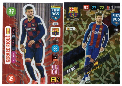2 x GERARD PIQUÉ Real Madrid, Jalkapallo
