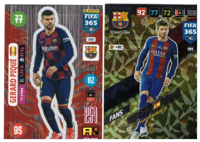 2 x GERARD PIQUÉ Real Madrid, Jalkapallo
