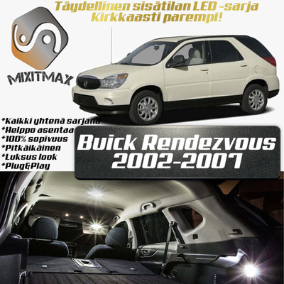 Buick Rendezvous Sisätilan LED-sarja 10-osainen