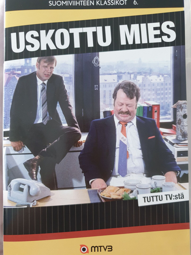 Uskottu mies DVD Lasse Lehtinen