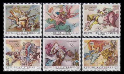 Itävalta 1278-83 ** Barokki freskoja (1968)