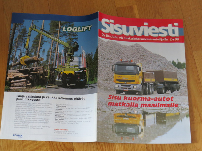 1998 Sisu Viesti 2 / 1998  - KUIN UUSI - esite  Renault