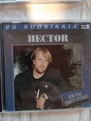 CD- LEVY : 20 SUOSIKKIA : HECTOR : LUMI TEKI ENKELIN ETEISEE