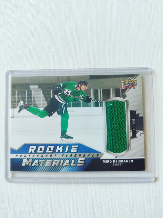 Miro Heiskanen - 20-21 Rookie Photoshoot Flashback Materials