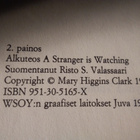 MARY HIGGINS CLARK : VAANIVAT SILMÄT - pikkukuva 2