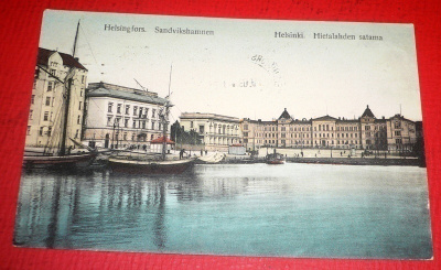 Helsinki - Hietalahden satama v. 1909 (K5)