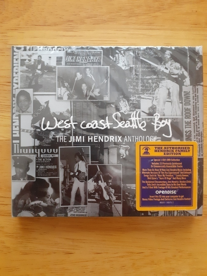 West Coast Seattle Boy: The Jimi Hendrix Anthology CD + DVD