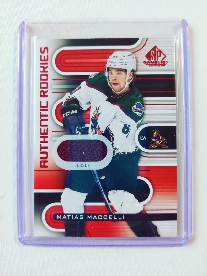 Matias Maccelli - 22-23 SPGU Authentic Rookies Jersey